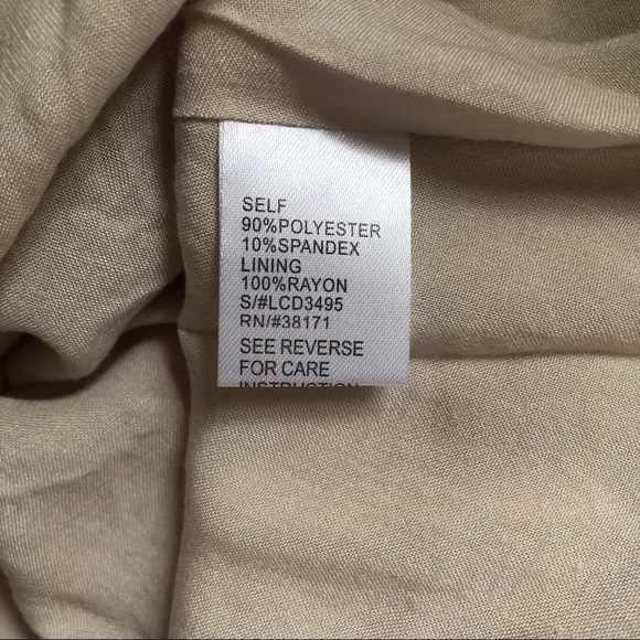 🛍️ 2/$15 NWT Lucca Couture Tiered Check Dress Sleeveless M - Picture 7 of 7